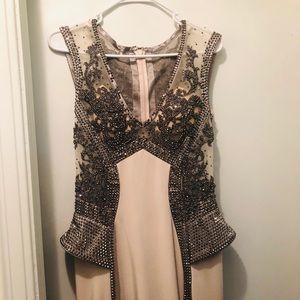 Couture long prom dress